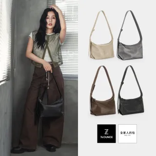 【74 盎司】交換禮物 軟皮HOBO肩背包(LG-1025-Q4-W)