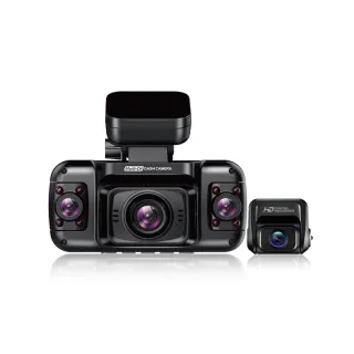 【PAPAGO!】PAPAGO! G560 四鏡頭 360度監控 WiFi 行車紀錄器(左右鏡頭180度調節/科技執法/測速提醒)