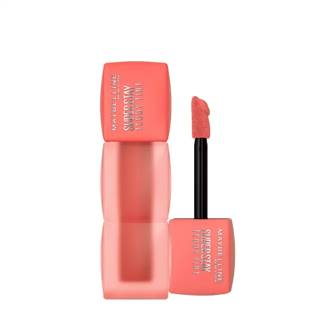 【MAYBELLINE 媚比琳】泰迪 半飽和絨霧液態唇泥(2入組)