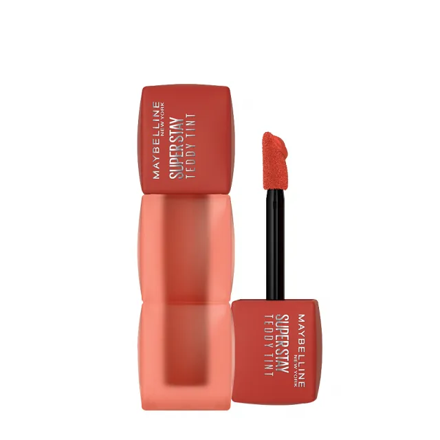 【MAYBELLINE 媚比琳】泰迪 半飽和絨霧液態唇泥(2入組)