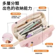 【MUAN】馬卡龍色多層鉛筆盒 手提文具鉛筆袋 高顏值筆袋 鉛筆收納盒