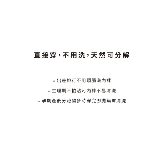 【辰昱】EO滅菌免洗內褲/共三包(SGS檢驗核可/溫柔觸感/安全無菌)
