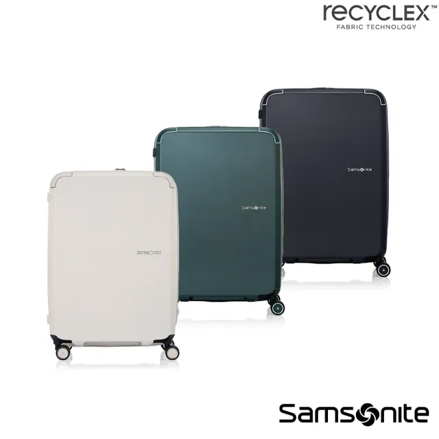 Samsonite 新秀麗】25吋ZENPOD 2:8大容量寬拉桿輕量PC防盜拉鍊煞車輪