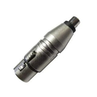 【湯德昌電子】NEUTRIK NA2FPMF 三芯卡農母頭 對 對 RCA/Phono母頭連接器(銀色)