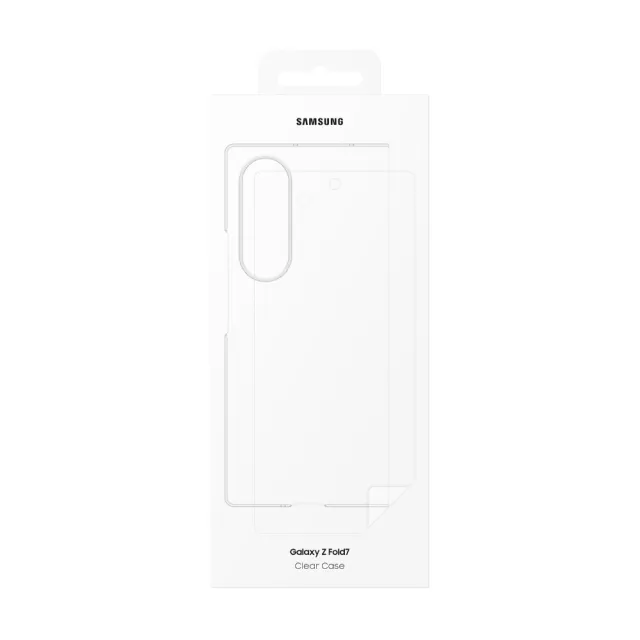 【Samsung 三星】Galaxy Z Fold7 原廠透明保護殼 -附保貼(EF-AF966)