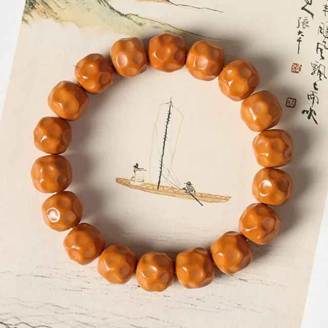 【LEESA】猴頭菩提\佛珠手鍊\串珠手鍊\核桃手串\佛珠\念珠\菩提珠\菩提子手串\招財\保平安
