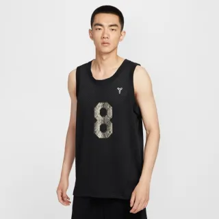 【NIKE 耐吉】籃球背心 運動 休閒 男 AS KB M JERSEY KOBE 黑色(IB2712010)