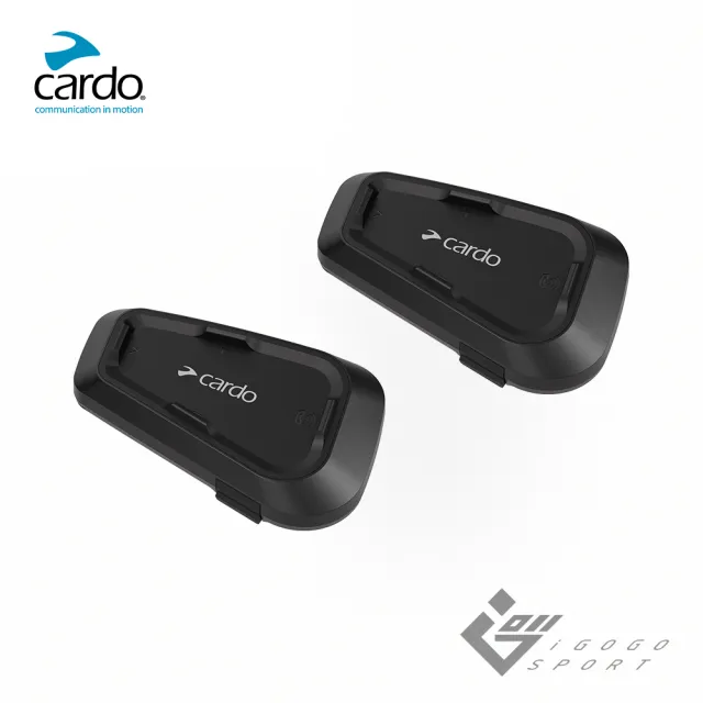 【Cardo】SPIRIT HD 安全帽通訊藍牙耳機(雙入組 官方直營)