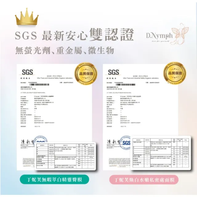 【D.Nymph 丁妮芙】24入 無暇萃白精靈臀膜100ml 台灣製(臀膜 屁股面膜 臀部保養)