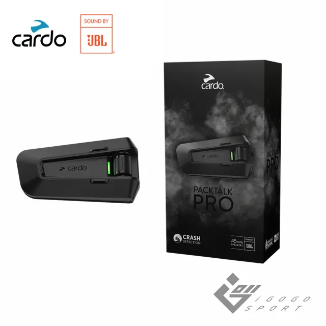 【Cardo】Cardo PACKTALK PRO 安全帽通訊藍牙耳機(單入組 官方直營)