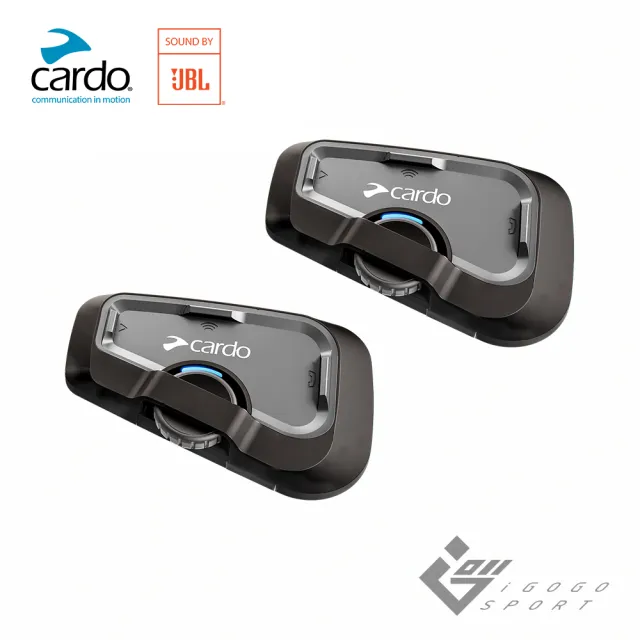 【Cardo】FREECOM 4X 安全帽通訊藍牙耳機(雙入組 官方直營)