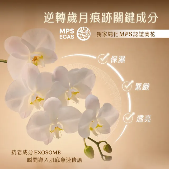 【AQUAMAX 奧科美氏】泌蘭煥顏修護霜30g(蘭花外泌體/撫紋雙胜肽/恢復彈性/乳霜)