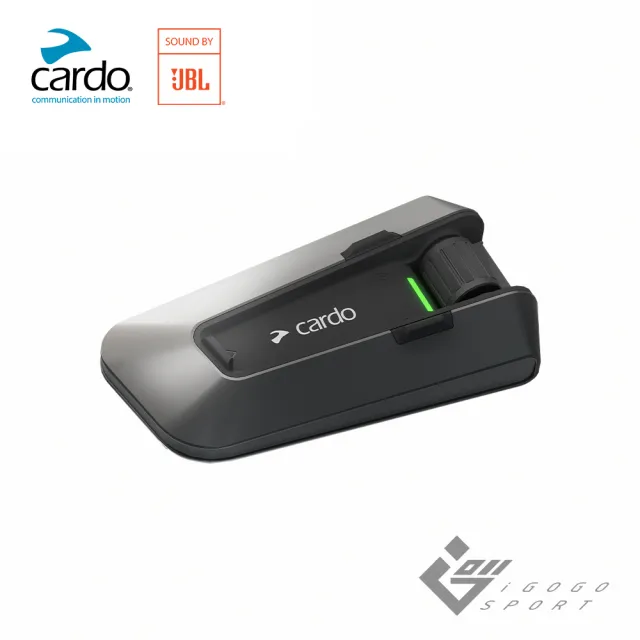 【Cardo】PACKTALK EDGE 安全帽通訊藍牙耳機(雙入組 官方直營)