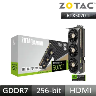 ZOTAC 索泰】RTX 5070 Ti SOLID SFF OC 顯示卡