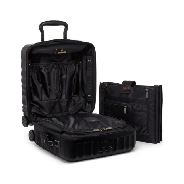 【TUMI】19 DEGREE 輕便公事包行李箱 - 黑色紋理(TUMI 官方旗艦店)