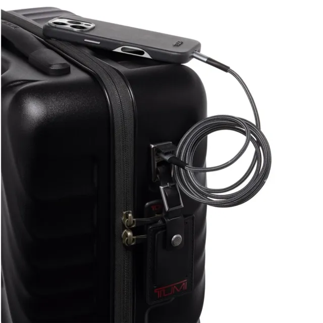 【TUMI】19 DEGREE 輕便公事包行李箱 - 黑色紋理(TUMI 官方旗艦店)
