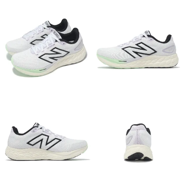 【NEW BALANCE】慢跑鞋 Fresh Foam 680 V8 D 寬楦 女鞋 紫 米白 緩衝 運動鞋 NB W680CW8-D