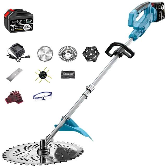 【Ogula 小倉】割草機 後置電機 電量顯示 10寸數顯款（十五節一電）後置無刷電機(除草機/打草機/草坪機)