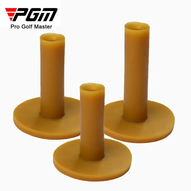 【Caiyi 凱溢】PGM 高爾夫球TEE 牛筋TEE 5入(高爾夫球TEE 高爾夫打擊墊球托)