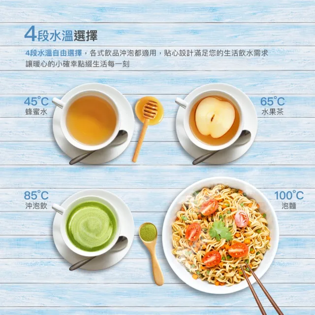 【CHIMEI 奇美】就要喝熱水-瞬熱智慧溫控飲水機_Lite版(WB-30MWSB/momo獨家專案)