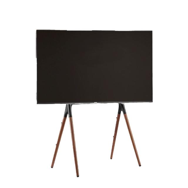 【Happytech】STF364 歐風實木 畫架式 電視落地架 電視腳架 電視立架 四腳架 49-70吋適用