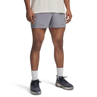 【UNDER ARMOUR】UA 男 Pjt Rock Ultimate 短褲_6007178-035(灰色)
