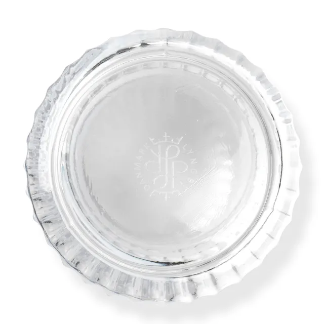 【北歐櫥窗】Lyngby Porcelain Swirl 渦紋 玻璃花瓶(H 15.5cm)