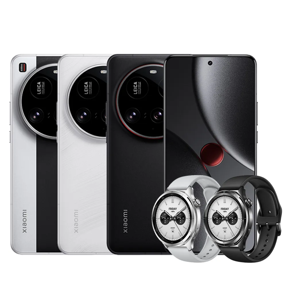 Watch S4黑銀手錶組【小米】官方旗艦館 Xiaomi 15 Ultra 5G 6.73吋(16G/512G)