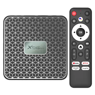 IS-TV96 Mini 2G+16G 可插TF卡 4K/60Hz HDR雙頻WiFi安卓智慧電視盒 可看Netflix/Disney+ 贈遙控器