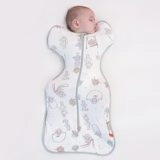 【mamaway 媽媽餵】蝴蝶安撫包巾 共2色(寶寶包巾/嬰兒包巾 適用0-6M)