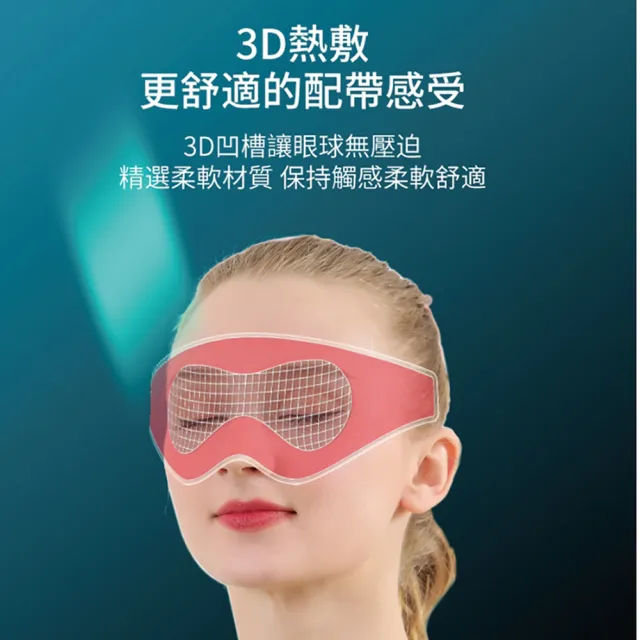 【ANTIAN】3D護眼蒸汽熱敷眼罩 遮光助眠按摩眼罩 眼部SPA緩解黑眼圈蒸汽眼罩