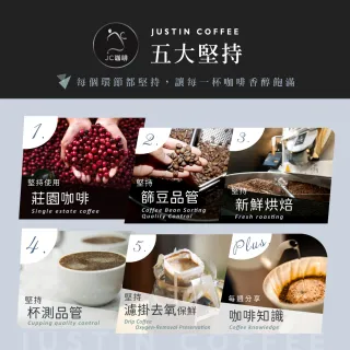 【JC咖啡】莊園濾掛咖啡-肯亞 涅里 蜂蜜 AA 水洗x10包│淺焙(10gx10包/組;無外盒;去氧設備包裝)