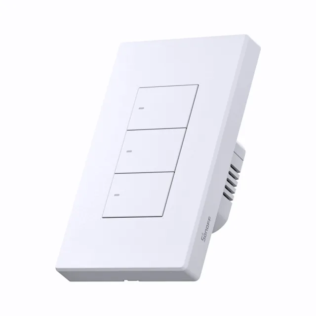 松諾SONOFF M5智能開關/Wifi開關/eWeLink/Matter/Apple HomeKit 蘋果智能家庭(三開關/三切/三鍵)