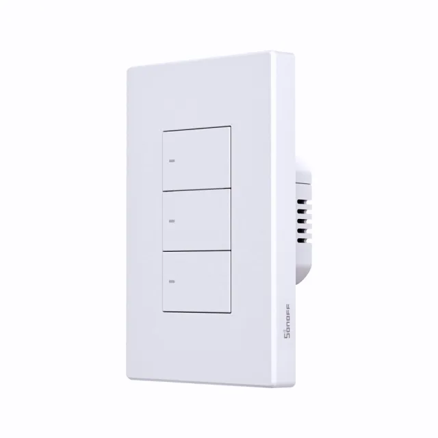 松諾SONOFF M5智能開關/Wifi開關/eWeLink/Matter/Apple HomeKit 蘋果智能家庭(三開關/三切/三鍵)