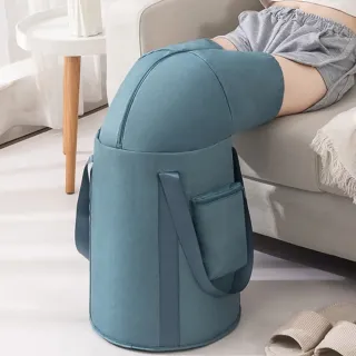 【媽媽咪呀】免插電高桶身全包覆薰蒸泡腳桶/折疊保溫泡腳袋