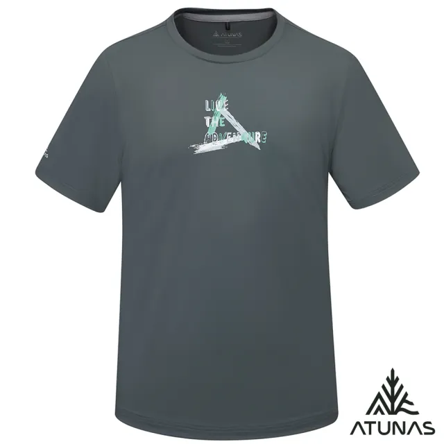 【ATUNAS 歐都納】女男款排汗透氣短袖T恤(多色任選/戶外休閒/日常穿搭)