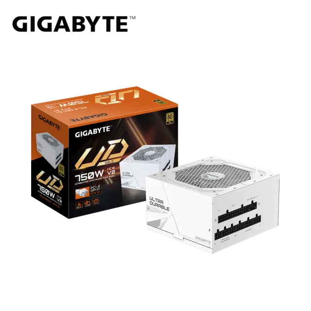 【GIGABYTE 技嘉】UD750GM PG5 ICE金牌電源供應器