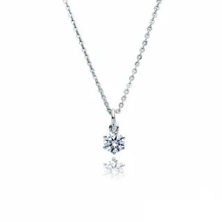 【ALUXE 亞立詩】18K金 鑽石項鍊 無盡璀璨 單鑽 NN0734