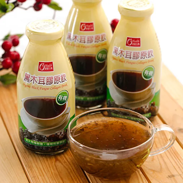 【康健生機-週期購】有機黑棗黑木耳飲290ml*24入-週期購