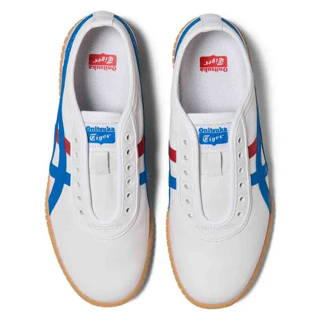 【Onitsuka Tiger】鬼塚虎 經典色 TSUNAHIKI SLIP-ON 休閒鞋 (1183C529-100)