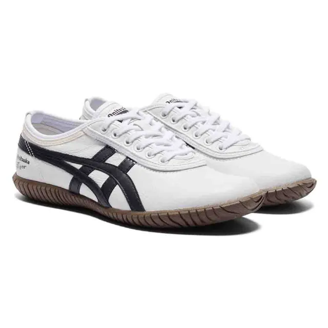 Onitsuka Tiger】Onitsuka Tiger鬼塚虎-白底黑虎爪紋TSUNAHIKI SLIP-ON