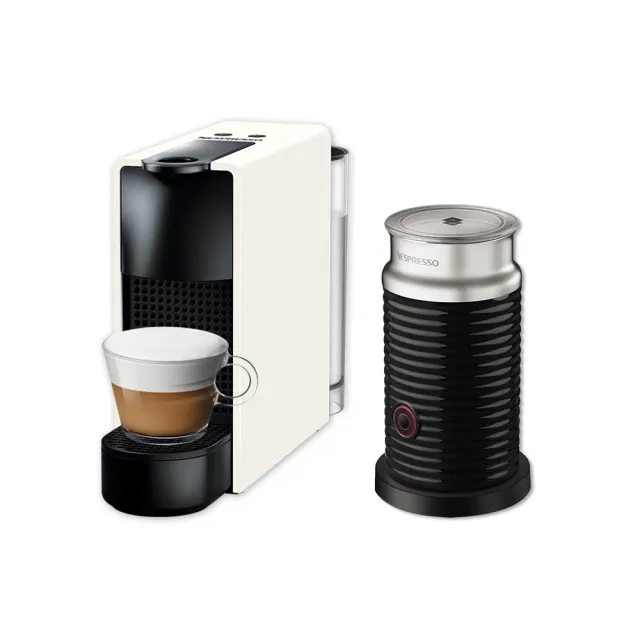 Nespresso】膠囊咖啡機Essenza Mini 奶泡機組合_多色任選義式