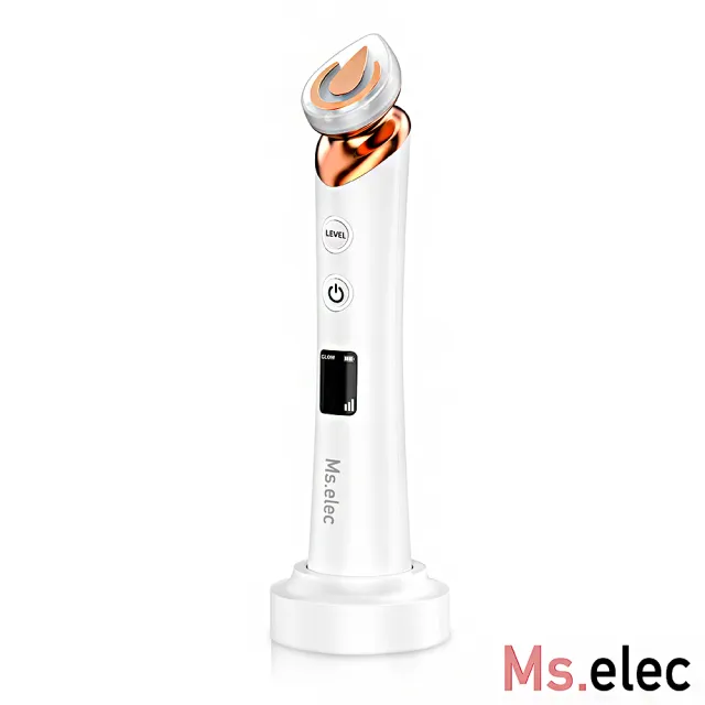 【Ms.elec 米嬉樂】水飛梭淨膚粉刺儀+全效水光美容儀 AC-003+SV-003(淨膚緊緻組)