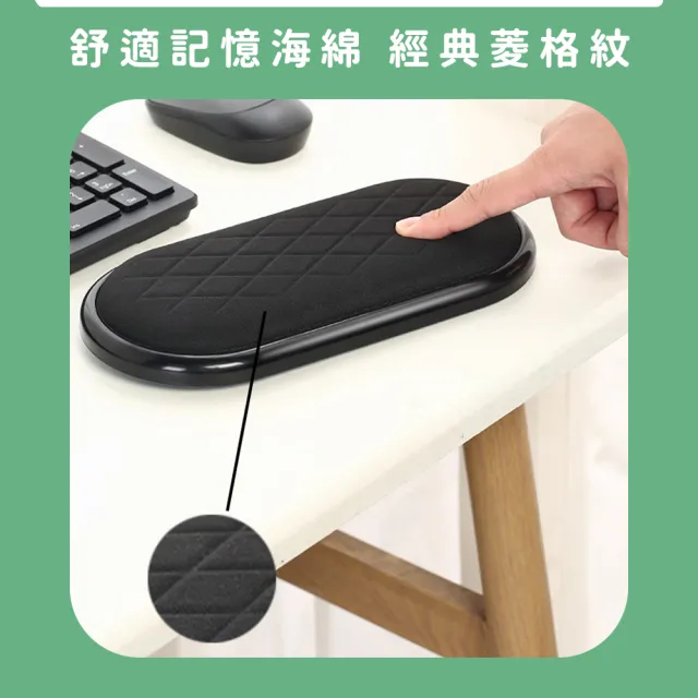 【HOME+】電腦手托架 折疊款 滑鼠護腕 鍵盤手拖 滑鼠手托 人體工學 電腦桌支撐架 B-HSH25+(護腕墊 手托板)