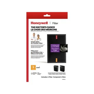 【Honeywell】強效淨味濾網 HRFSS1 煙霧專攻(適用 HPA5150 / HPA5250 / HPA5350)
