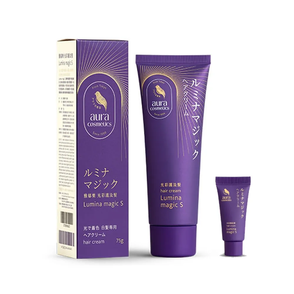 【台隆手創館】雅鄔樂aura光彩護汝髮75g(白髮補色護髮乳 父親節禮物)