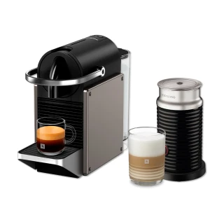 【Nespresso】膠囊咖啡機 Pixie 奶泡機組合_多色任選 義式 送禮 入厝 小型(瑞士頂級咖啡品牌)