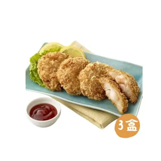 【宏裕行】花枝蝦排*3盒(600g/盒;含運;中秋;CAT)