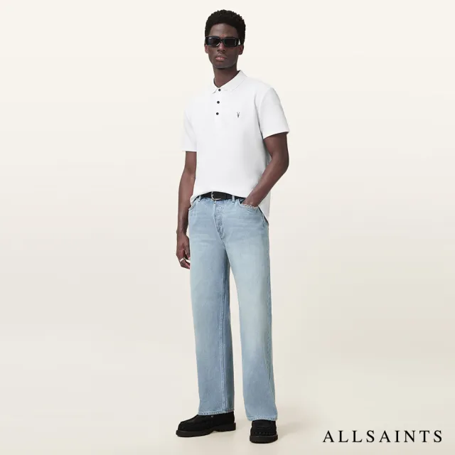 【ALLSAINTS】REFORM公羊頭骨純棉短袖POLO衫 -多色任選(修身版型)