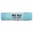 【KONTEX】原廠正貨 100%日本製 MOKU 系列輕薄透氣速乾吸水長毛巾 運動毛巾(健身/露營/旅行/超吸水力)